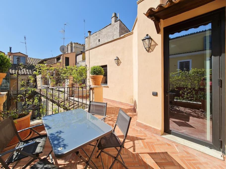 Boutique Penthouse With Terrace, Spanish Steps ローマ エクステリア 写真